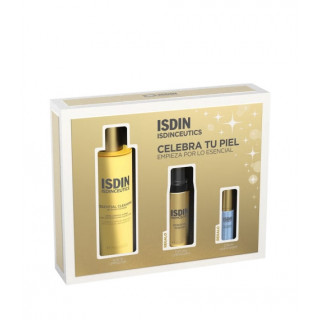 ISDIN ISDINCEUTICS PACK ESSENTIAL CLEANSER + MINITALLA ESPUMA LIMPIADORA + SERUM HIDRATANTE