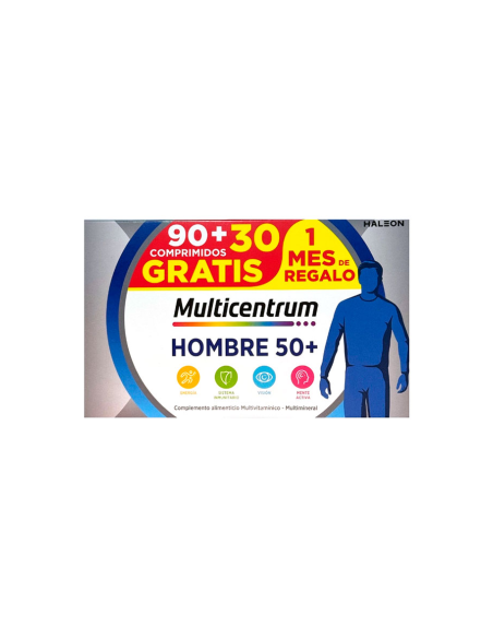 Multicentrum Hombre 50+ 90 Comprimidos + 30 Comprimidos