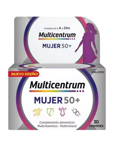 Multicentrum Mujer 50+ 90 Comprimidos...