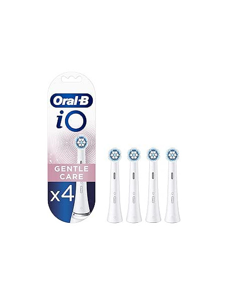 Oral-B Cepillo Dental Electrico Recambio Rec Io Gentle Care 4 Cabezales Color Blanco