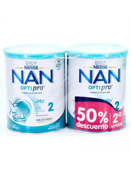 Nestle Nan Optipro 2 Continuacion Duplo 2 X 800 G