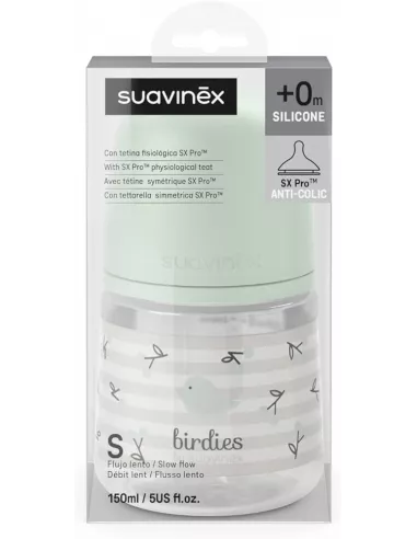 Suavinex Biberon Tetina Silicona Fisiologica...