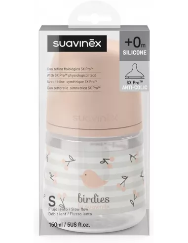 Suavinex Biberon Tetina Silicona Fisiologica...