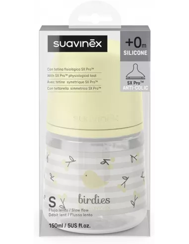Suavinex Biberon Tetina Silicona Fisiologica...