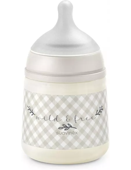 Suavinex Biberon Tetina Silicona Fisiologica Flujo Lento S 150 Ml