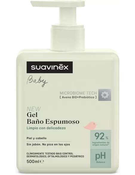 Suavinex Pediatric Gel Champu Espumoso 500 Ml