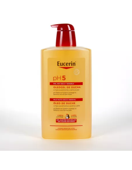 Eucerin Ph5 Skin-Protection Oleogel De Ducha Piel Seca Formato Ahorro 1000 Ml Bdf Beiersdorf