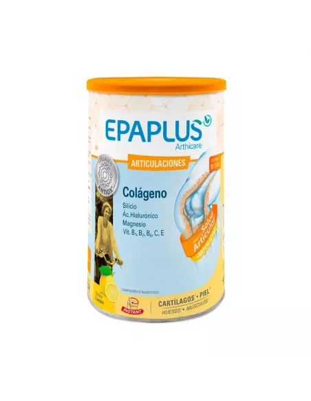 Epaplus Arthicare Colageno+Hialuronico+Condroitin+Magnesio Sabor Limon Naranja 284G 21 Dias