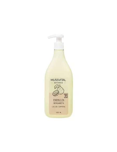 Mussvital Botanics Locion Bergamota 1 Envase 400 Ml