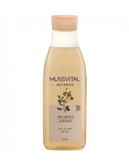 Mussvital Essentials Botanics Gel De Baño Almendras Dulces Con Mussvitin 750 Ml,