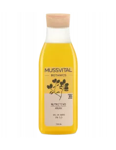 Mussvital Essentials Botanics Gel De Baño Argan 1 Envase...