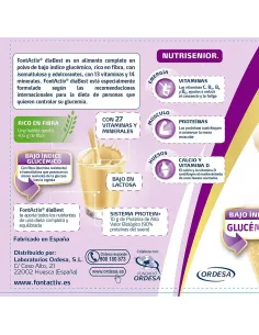 Fontactiv Diabest 400 G Vainilla Con Bajo Indice... 2