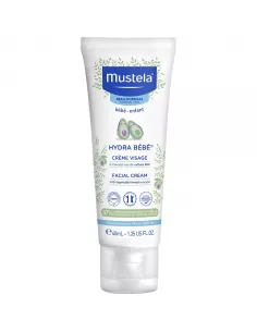 Mustela Bebe Hydra-Bebe Cara 40Ml, Refuerza La Barrera... 2