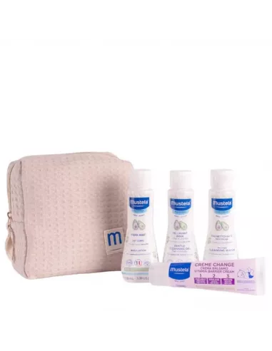 Mustela Neceser Beige Crema Bálsamo + Leche...