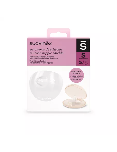 Suavinex Pezonera Suavinex Silicona Talla S 2 U