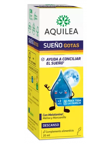 Aquilea Sueño Melatonina Gotas 30 Ml Descanso...