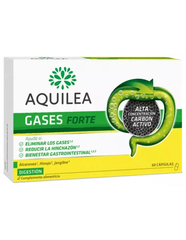 Aquilea Gases Forte 60 Capsulas Carbon Vegetal...