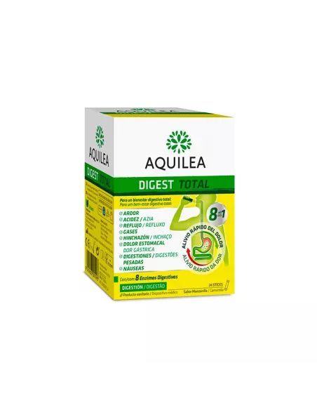 Aquilea Digest Total 24 Sticks 2,5 G Sabor Manzanilla