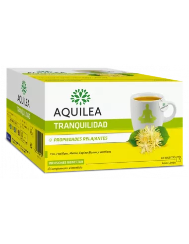 Aquilea Tranquilidad 20 Sobres Sabor Limon Tila...