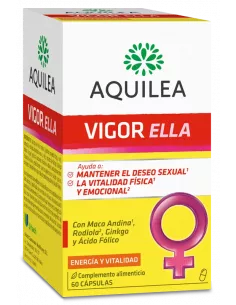 Aquilea Vigor Ella 60 Capsulas Maca Andina Y Rodiola Para...