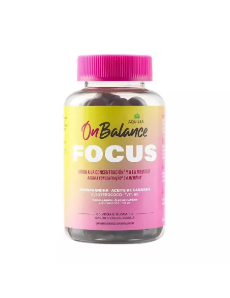 Aquilea Onbalance Focus 60 Gominolas Sabor Cereza