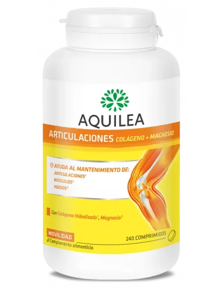 AQUILEA ARTICULACIONES COLAGENO CON MAGNESIO 240 COMPRIMIDOS PARA HUESOS Y MUSCULOS