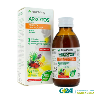 Arkotos Jarabe 182 ml Tos Seca y Productiva