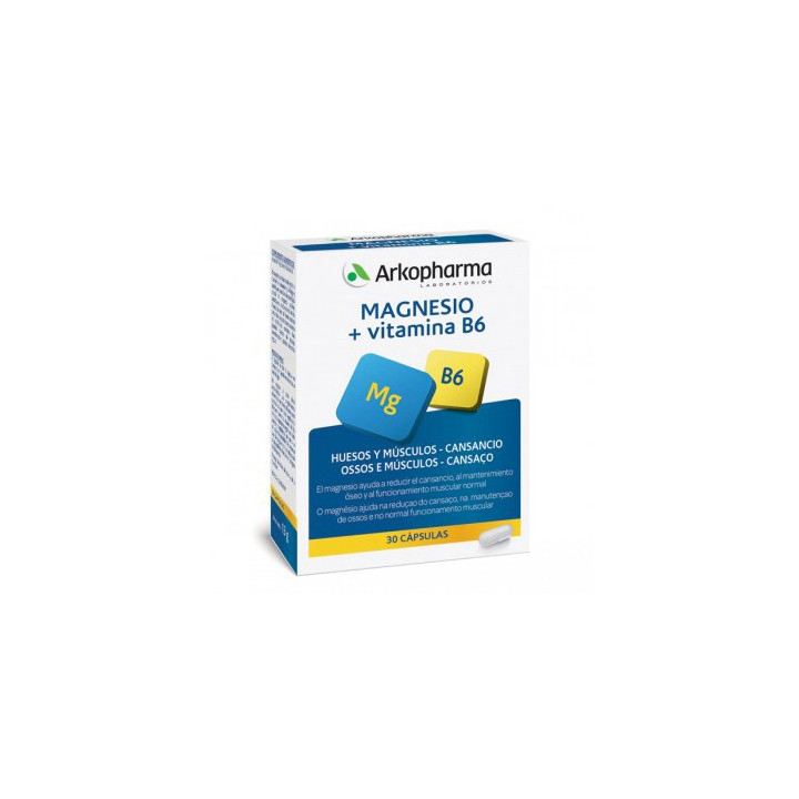 Arkovital Doble Magnesio Bio 30 Comprimidos.
