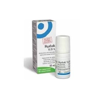Hyabak 0.15% Solución Hidratante en Gotas 10ml.