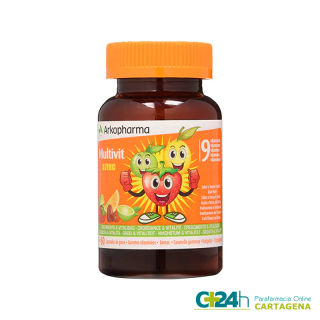 Arkovital Multivitaminico Azinc 60 Caramelos.