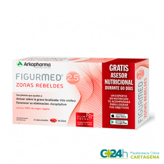 Arko Figurmed Zonas Rebeldes 60 Cápsulas.