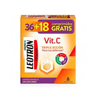 Leotron Vitamina C 18 Comprimidos.