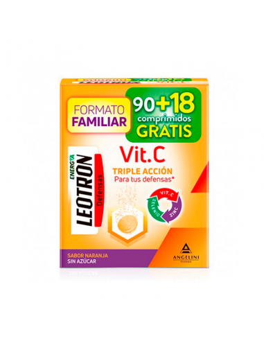 Leotron Vitamina C Triple Protección Angelini 62+36 Comprimidos