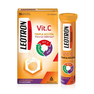 Leotron Vitamina C 36 Comprimidos.