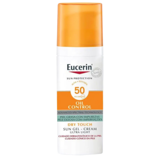 Eucerin Protector Solar Oil Control FPS 50+ Toque Seco Facial 50ml.