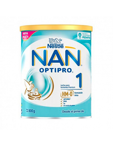 Nestle Nan Optipro 1 Inicio 800g Con HM-O, Optipro Y L.Reuteri Refuerza Sistema Inmunitario