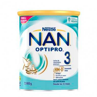 Nestle Nan Optipro 3 Crecimiento 800gr.