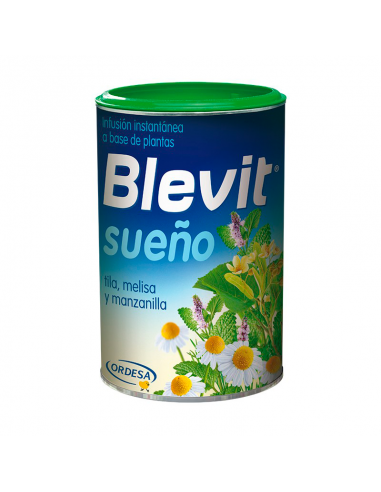 BLEVIT INFUSION 150G SUEÑO,INFUSION INSTANTANEA A BASE DE PLANTAS DE TILA,MELISA Y MANZANILLA