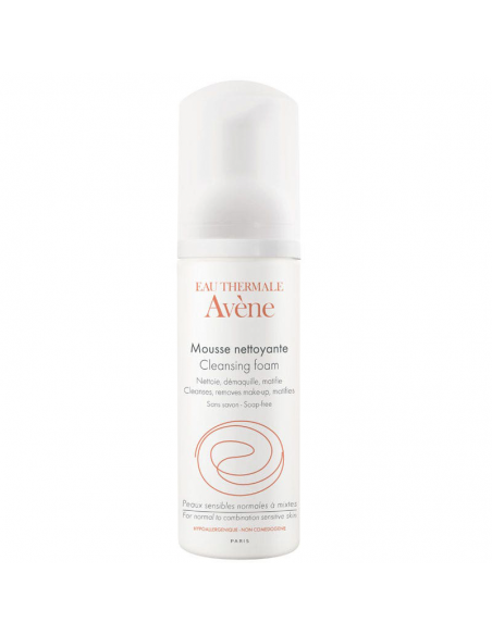 Avene Espuma Limpiadora Rostro Y Ojos 150Ml,