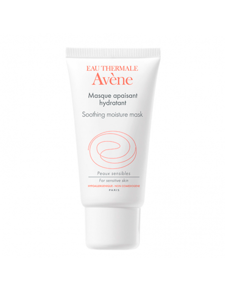 Avene Mascarilla Facial Calmante E Hidratante 50 Ml Para Pieles Sensibles Deshidratadas Y Fragilizad
