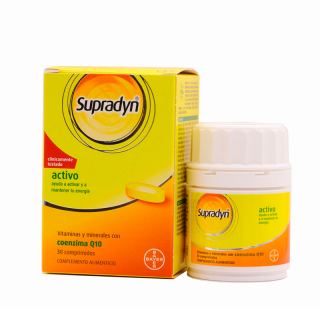 Supradyn Activo 30 Comprimidos.