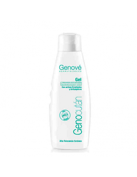Genocutan Gel Dermatologico De Baño Cremoso 750ml, Con Activos Emolientes Y Antisepticos