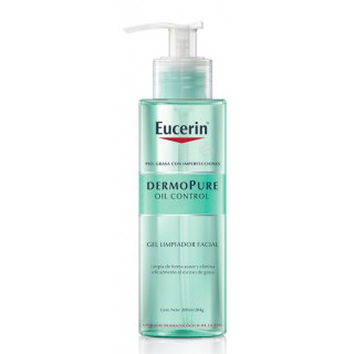 Eucerin Dermopure Oil Control Gel Limpiador 200ml.