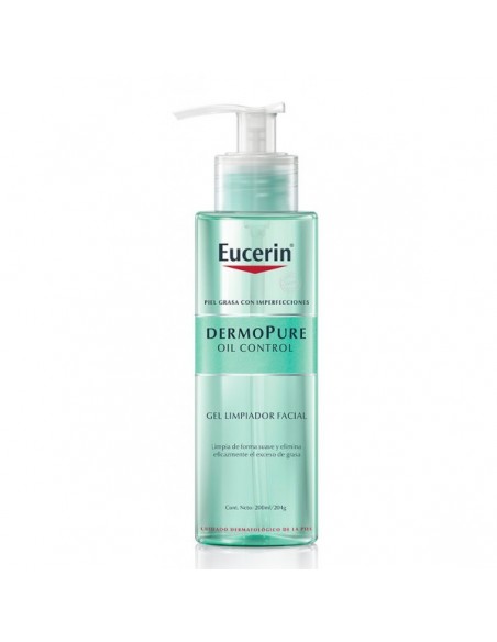 EUCERIN DERMOPURE OIL CONTROL GEL LIMPIADOR FACIAL 200 ML