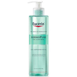 Eucerin Dermopure Oil Control Gel Limpiador 400ml.