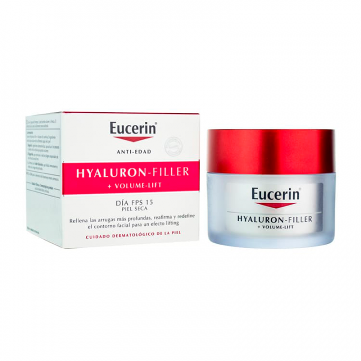 Eucerin Hyaluron Filler + Volume Lift Crema de Día SPF15 50ml.