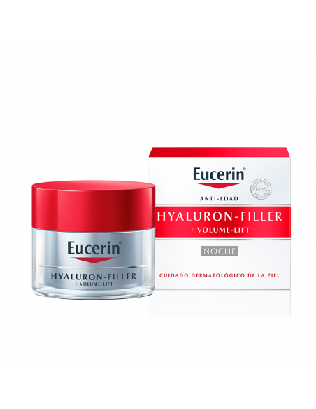 EUCERIN HYALURON-FILLER + VOLUME LIFT CREMA DE NOCHE 50 ML RELLENADOR ARRUGAS