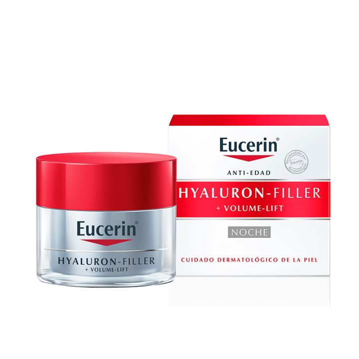 Eucerin Hyaluron Filler + Volume Lift Crema de Noche Piel Seca 50ml.