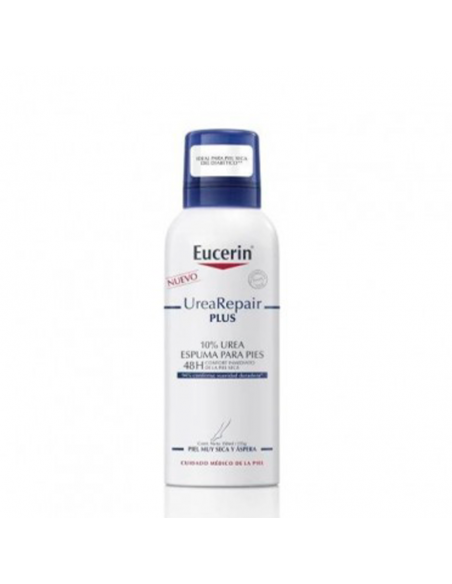 Eucerin Urearepair Plus 10% Urea Espuma Para Pies 1 Envase 150 Ml