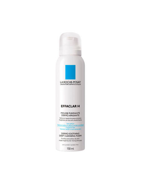 La Roche Posay Effaclar H Mouse Purificant 150Ml Dermo Calmante, Limpia Y Calma Pieles Grasas Fragil